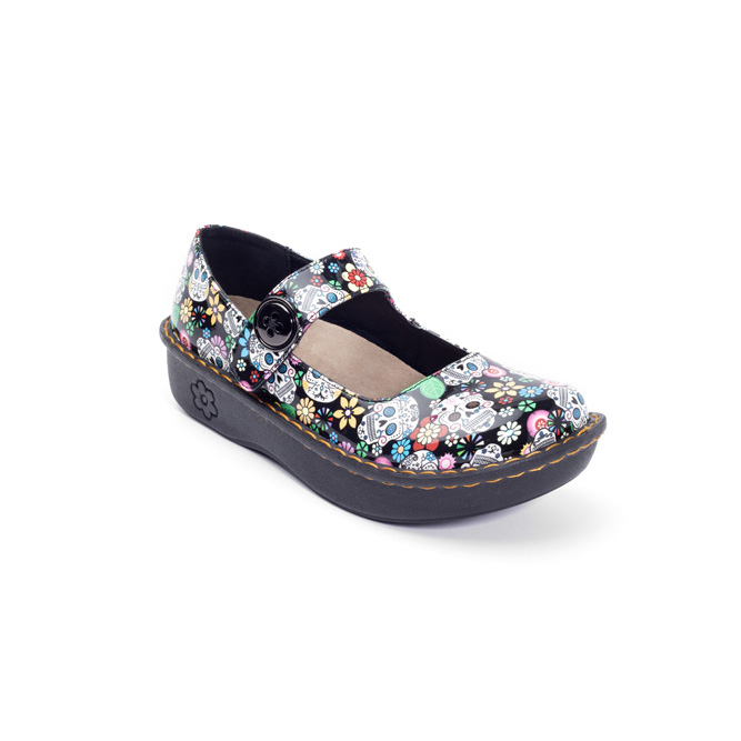 Jane Nursing Shoe in Sugar Skull II