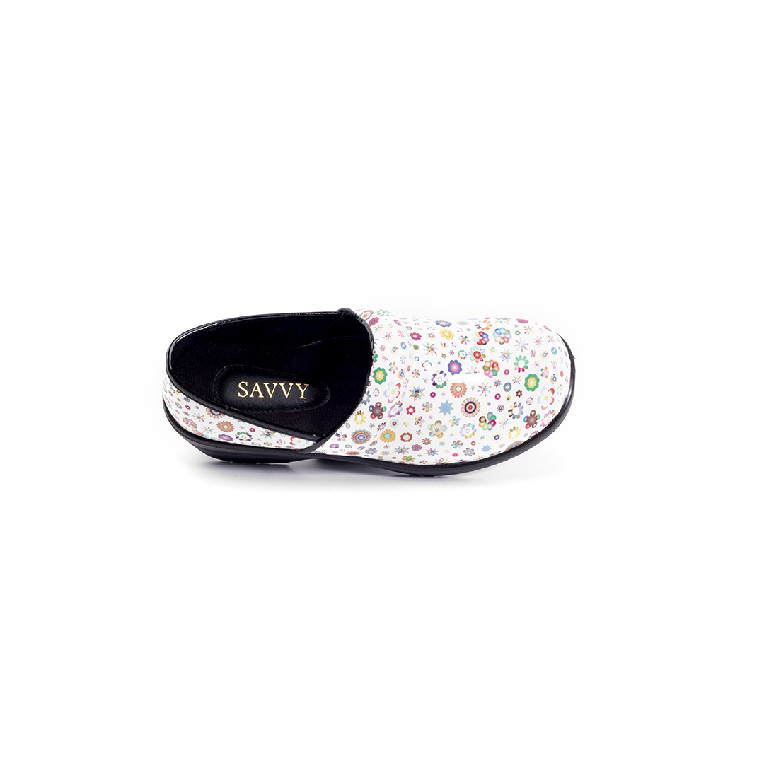 Brandy Nursing Shoe in Groovy Garden - Image 4