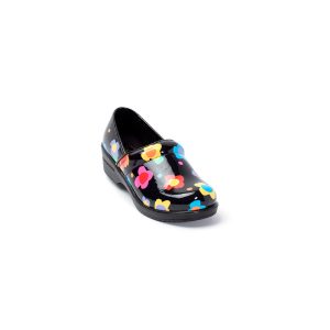 Brandy Nursing Shoe in Multi Flower