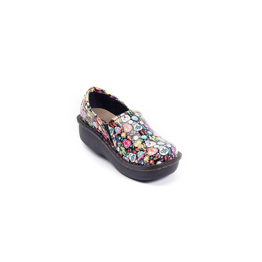 Ducky Nursing Shoe in Sugar Skull III
