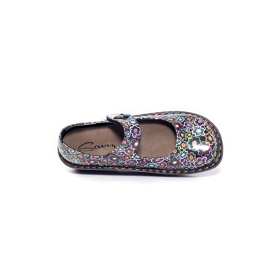 Jane Nursing Shoe in Flower Power - Image 5