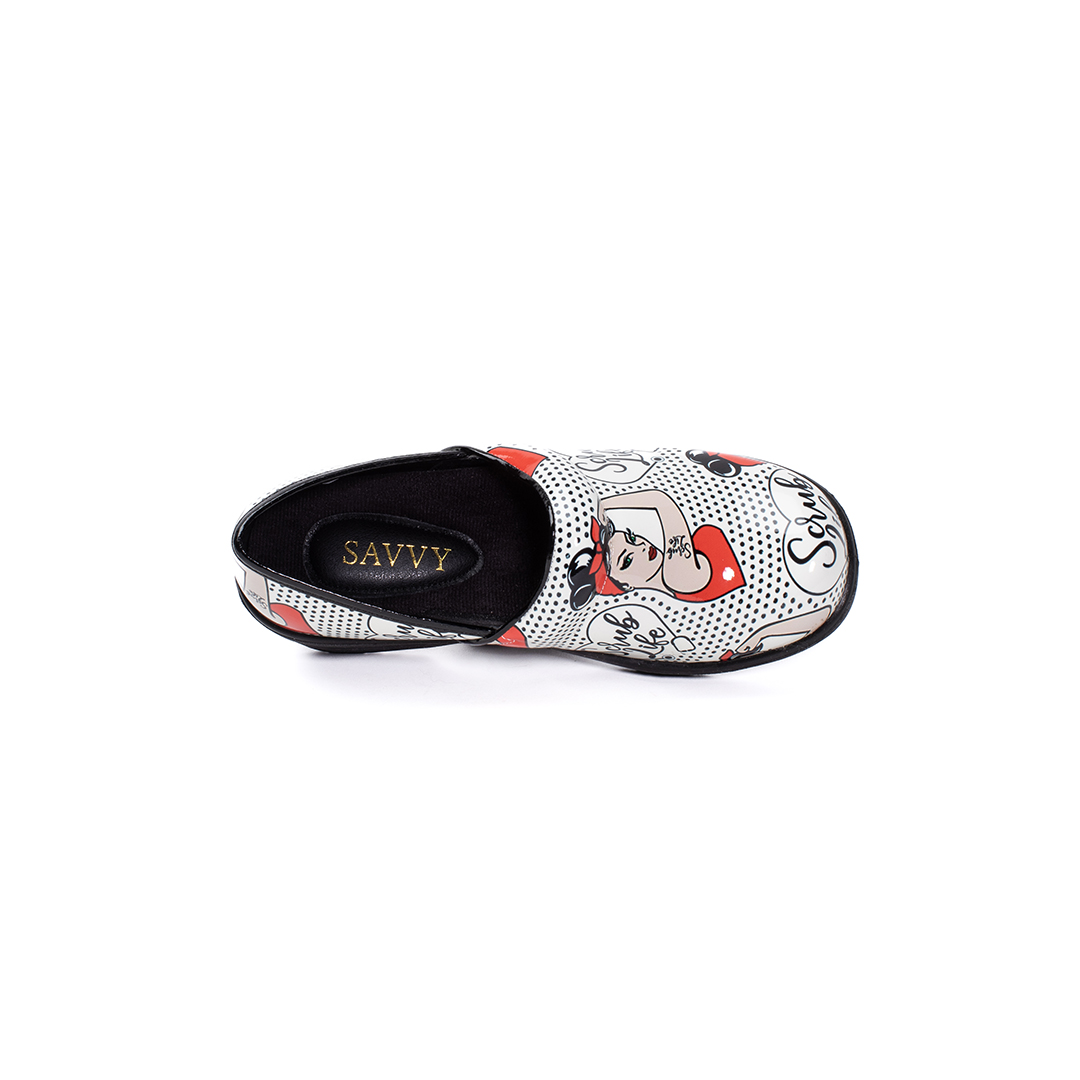 Brandy Nursing Shoe in Scrub Life - Image 3