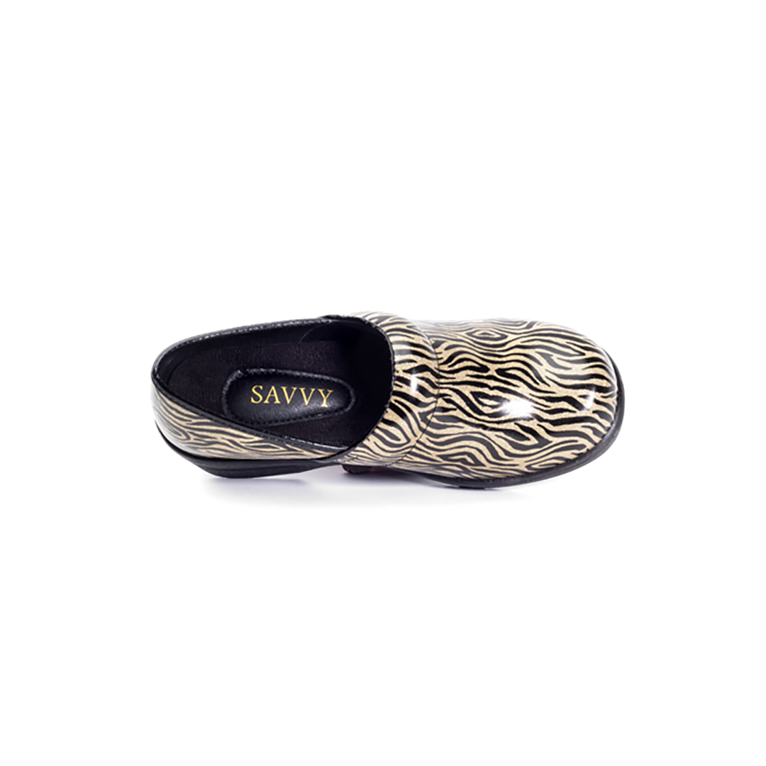 Brandy Nursing Shoe in Animal - Image 4