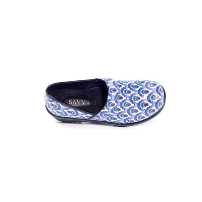 Brandy Nursing Shoe in Blue Peacock - Image 5