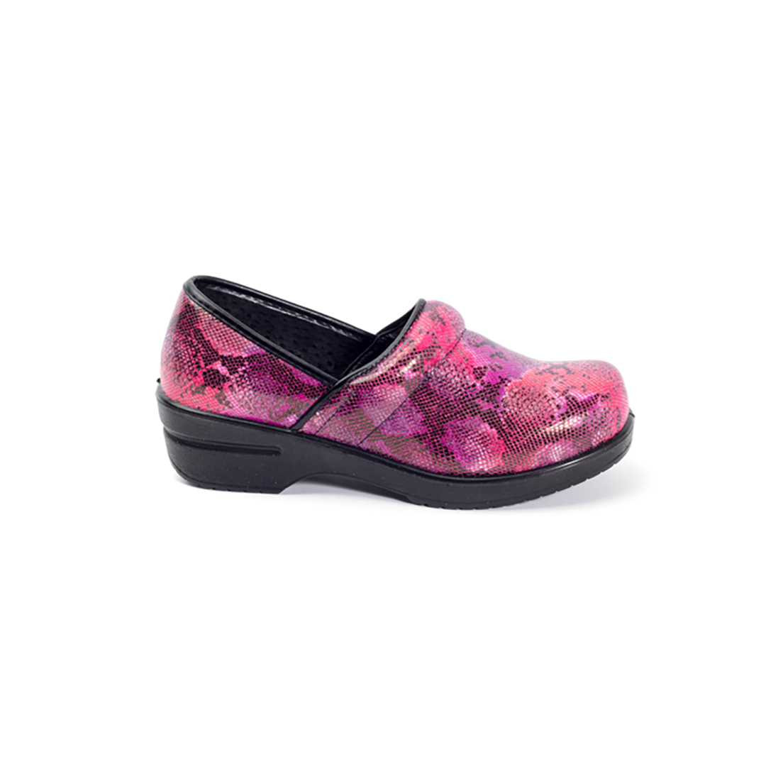 Brandy Nursing Shoe in Pink Serpent - Image 3