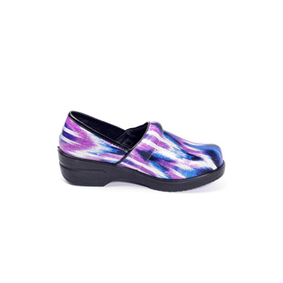 Brandy Nursing Shoe in Purple Aztec - Image 4