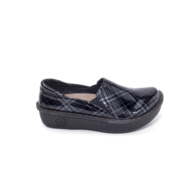 Ducky Nursing Shoe in Silver Plaid - Image 4